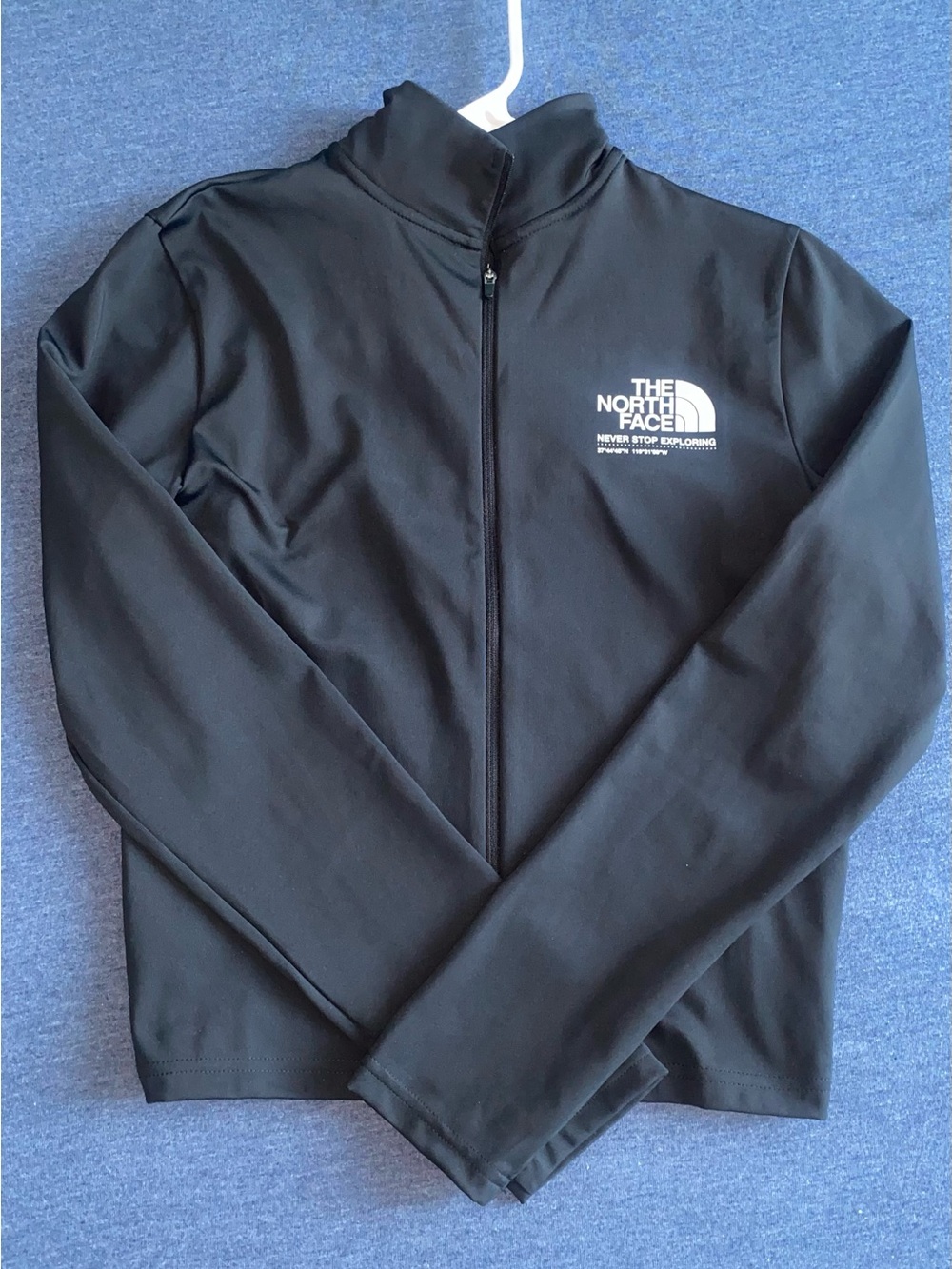 The North Face Women’s Black Zip-Up Logo Jacket
